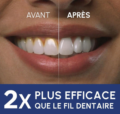 Jet dentaire portable rechargeable par USB avec 4 embouts offerts