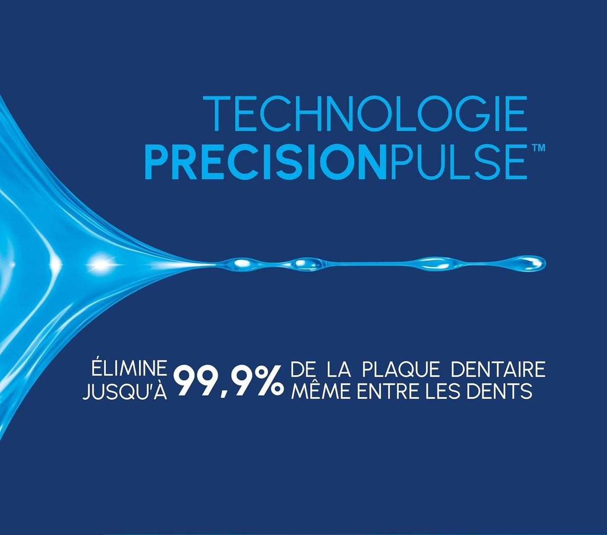 Jet dentaire portable rechargeable par USB avec 4 embouts offerts