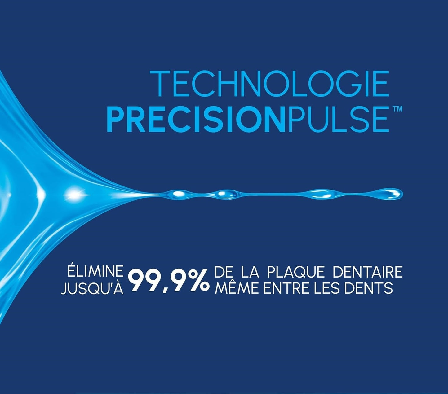 Jet dentaire portable rechargeable par USB avec 4 embouts offerts